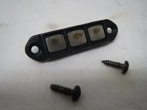 Alfa Romeo 83-90 S3 Spider REAR SPOILER TAG LIGHT GROUND SWITCH PLATE trunk - Picture 1 of 4