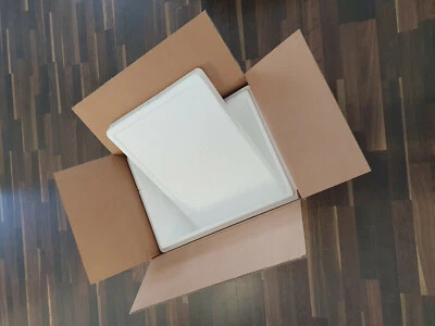 Isolierbox ca.51 Liter (53 x 36 x 27) Innenmaß cm Kühlbox Styroporbox Campingbox - Bild 1 von 4