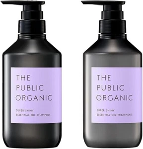 The Public Organic Shampoo & Treatment Bottle Set Best Cosmetics From Japan - Picture 1 of 7