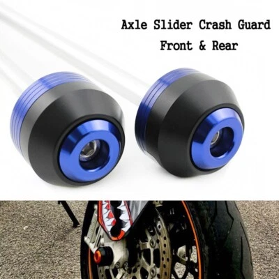 For Turismo Veloce 800/Lusso/SCS/RC Front Rear Axle Protector Crash Slider Kit — 第 1/4 张图片