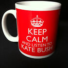 KEEP CALM AND LISTEN TO KATE BUSH GIFT MUG CARRY ON COOL BRITANNIA RETRO CUP