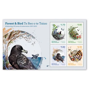 2023 Forest & Bird 100 Years Mint Miniature Sheet - Picture 1 of 1