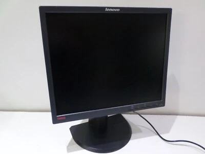 Lenovo ThinkVision L1900pA LCD Monitor 19" VGA DVI 1280x1024 5ms Rotate 4431-HE1 - Image 1 of 4