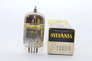 Vintage Sylvania 10KU8 / 10 KU 8 Radio Vacuum Pentode Tube Valve Diode, NIB, NOS - Picture 1 of 3