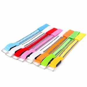 LED Armband Leuchtband Joggen Reflektorband Sicherheitsband Radfahren Klettband - Imagen 1 de 30