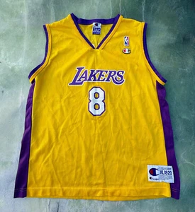 Champion NBA Los Angeles Lakers Kobe Bryant #8 Jersey Size Youth XL (18-20). - Picture 1 of 5