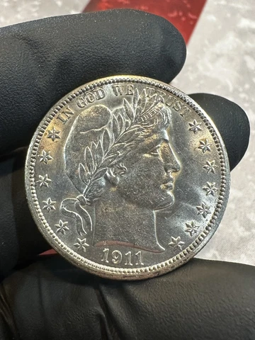1911 P Barber Half Dollar, 7/12/23,  Free Shipping Cover