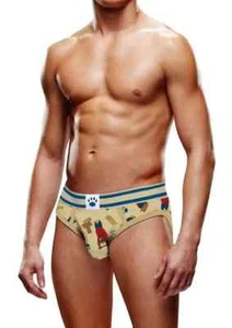 Prowler Lumberbear Slip - XLarge - braun/blau Herrenunterwäsche - Bild 1 von 1