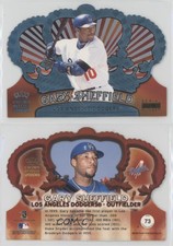2000 Pacific Crown Royale Platinum Blue /75 Gary Sheffield #73