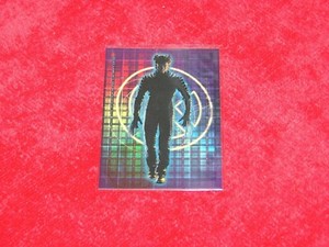2000 X-MEN MOVIE CLING CHASE CARD #CL4 WOLVERINE (NS-77)