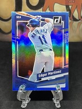 2023 Panini Donruss Edgar Martinez #203 Holo Carolina Blue Seattle Mariners