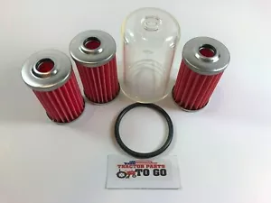  FUEL FILTER KIT FOR MASSEY FERGUSON ,5 PIECE,1010,1020,1030,1210,1220,1230,MORE - Picture 1 of 3