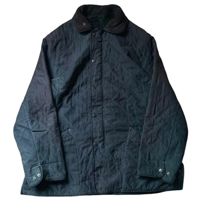 Barbour Y2K Quilted Fleece Jacket Black XL USA Vintage Streetwear F/S - Image 1 of 4