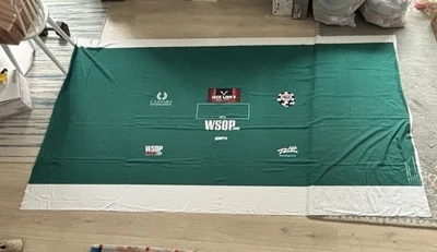 Raro 2012 Serie Mundial de Mesa de Póker Superficie Fieltro Rio Casino Las Vegas WSOP Foto 1 de 4