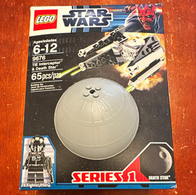 LEGO Star Wars TIE Interceptor & Death Star 9676 Series 1 65 pcs Ages 6-12