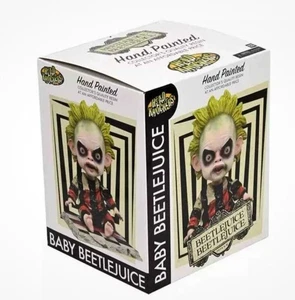 Beetlejuice 2 Film Kopfklopfer Baby Beetlejuice 6,5 Zoll Headknocker NECA - Bild 1 von 2
