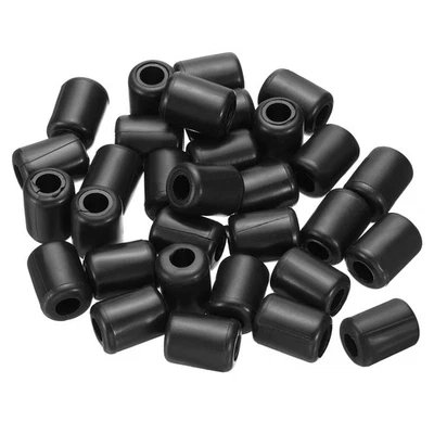 Protector de rejilla de fregadero OD negro 30 piezas pies estante fregadero 5 mm ID x 10 mm Foto 1 de 4