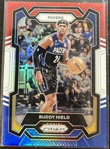 2023-24 Panini Prizm Prizms Red White and Blue #77 Buddy Hield - Picture 1 of 1