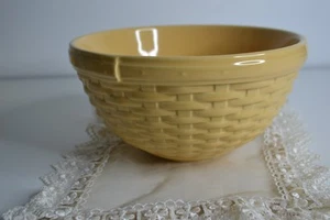Longaberger, Reflejos Tejidos, Butternut, Cuenco Mezclador, 9" x 5" - Imagen 1 de 10