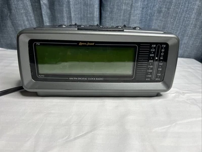 Vintage Lenoxx Sound Model CR-776 AM/FM Alarm Clock Radio - Tested & Working - Image 1 of 4