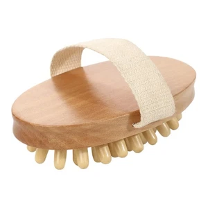 Holz Massagebürste Körperentspannung Gesundheit Massagebürste Entspannung Massagegerät - Bild 1 von 12