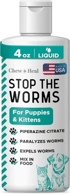 Líquido desparasitante para perros y gatos - 4 oz solución desparasitadora para paralizar expulsión 4  Foto 1 de 4