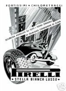 R.Bassi-PIRELLI-stella bianca-futurismo-clima-sicurezza - Imagen 1 de 1