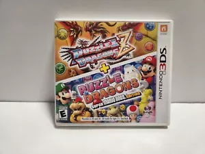 Puzzle & Dragons Z + Puzzle & Dragons Super Mario Bros. Edition (Nintendo 3DS) - Picture 1 of 4