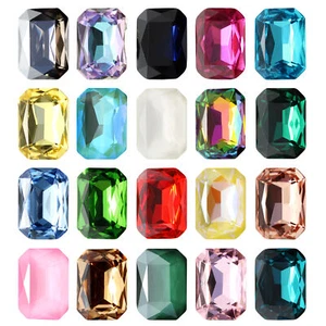AUREA Crystals A4627 Octagon Steine Steine Kristallen Unifarben - Picture 1 of 58