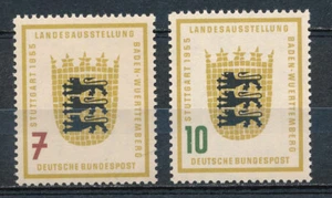 Germania - francobollo nuovo di zecca Baden-Württemberg (1955) #729-30 - Foto 1 di 1