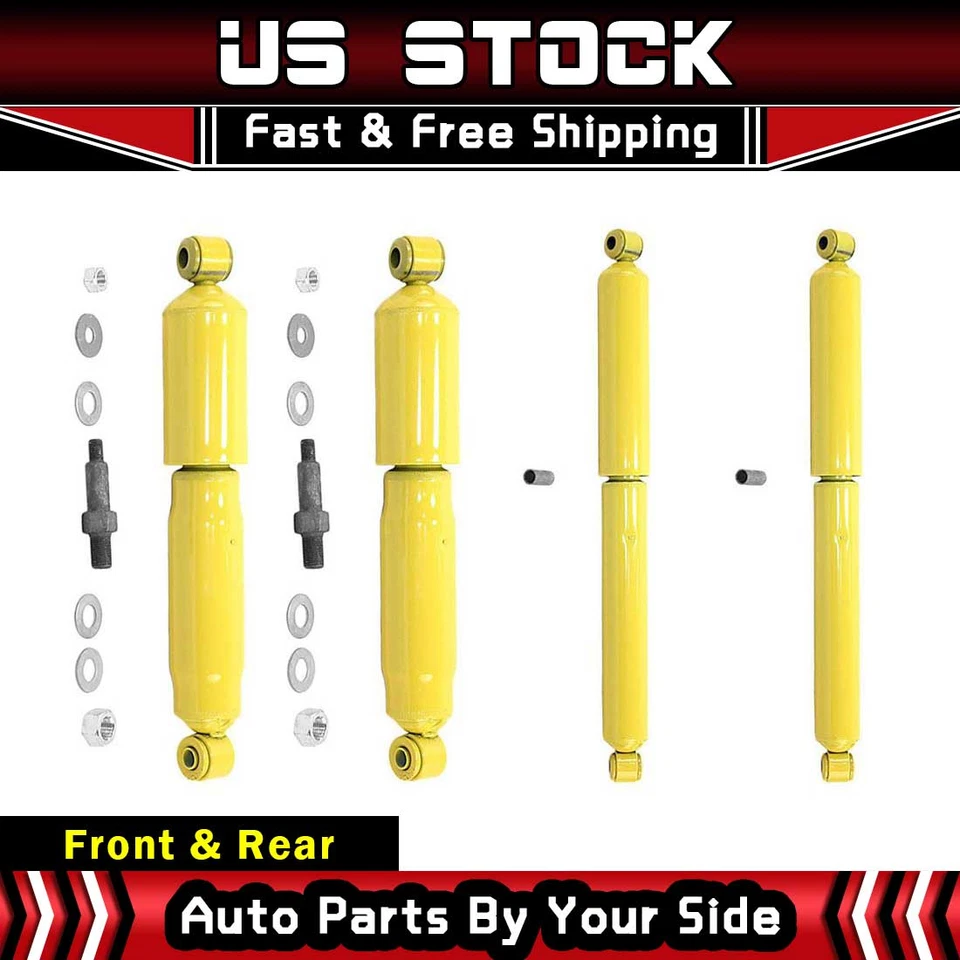 4 puntales amortiguadores delanteros traseros Monroe para panel Chevrolet C20 1967 Foto 1 de 4