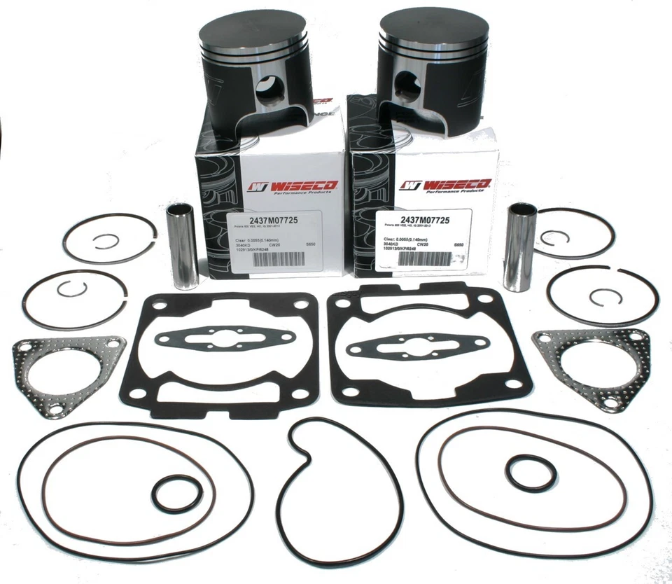 Juego de pistones y juntas Wiseco Polaris Indy 600 Edge Touring, 2002-2006 Foto 1 de 1