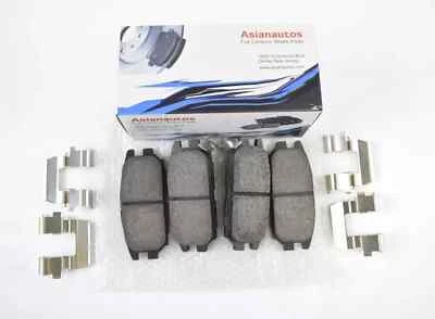 Asianautos Full Ceramic Rear Brake Pads W/Hardware For Eagle Talon 1995 VERIFY - Image 1 of 4