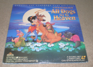 ALL DOGS GO TO HEAVEN Laserdisc  Special CAV Edition