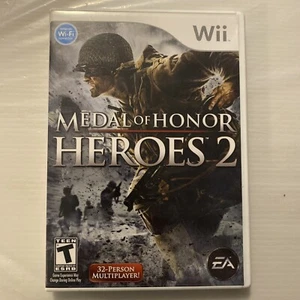 Medal Of Honor: Heroes 2 Nintendo WIi Complete with Manual - Picture 1 of 4