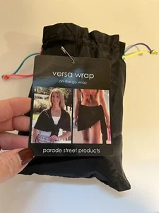 Versa Wrap- Swimsuit Coverup. Turquoise. NEW w/tags. One Size - Picture 1 of 5