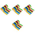 32 Rolls Decorative Tape For Crafts Writable Rainbow Masking Washi Paper