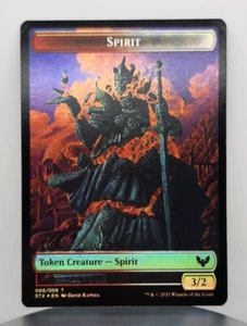 Foil - Spirit (6) // Treasure (7) Ficha de doble cara - Strixhaven: School of Mag - Imagen 1 de 2