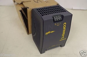 POWER ONE AC-DC DC-DC KONVERTER 100-240VAC AUF 24,7 VDC @ 5AMPERE DIN-SCHIENE NEU - Bild 1 von 9