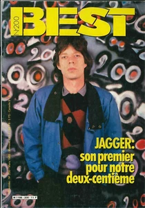 Best Magazine March 1985 Rolling Stones WASP INXS Uli Roth Phil Collins Toure FR - Picture 1 of 2