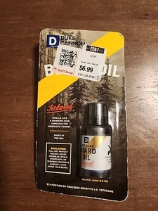 Duke Cannon Men’s Best Damn Beard Oil Redwood Scent .5 oz ea NEW, Sealed - Picture 1 of 5