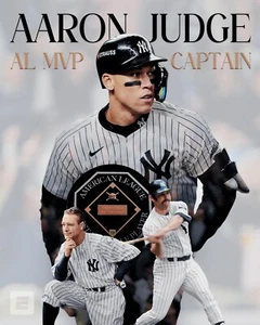 AARON JUDGE 8X10 PHOTO NEW YORK YANKEES 2024 AL MVP - Picture 1 of 1