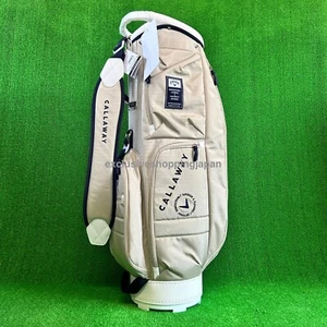 Callaway Golf Advance Cart Bag 25JM 9.5 x 47in Lightweight 4-way 2025 Beige New - Picture 1 of 19