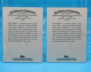 2011 Topps Allen & Ginter JAKE LAMOTTA Base & Code Card SP - Picture 1 of 2
