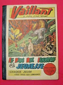 Vaillant 1ère série Reliure éditeur n°17 1952 TBE - Foto 1 di 3