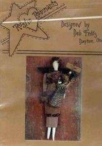 Engel Puppe Primitive HOMESPUN 12" Abeegail Muster - Bild 1 von 2