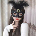Feather Mask Masquerade Cosplay Adjustable Erotic Fancy Dress Ball Prom Womens