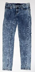 Levis Girls Super Skinny Knit Jeans size 8: Acid Wash: Never Worn but Washed. #2