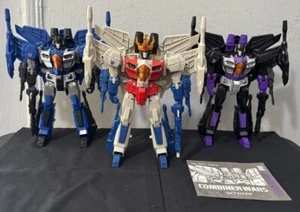 Transformers - CW - Leader Class - Starscream, Thundercracker & Skywarp - Picture 1 of 8