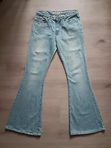 MISS SIXTY Jeans Supertommy W28 L34 Denim hell-blau superflare Schlaghose Miss60 - Bild 1 von 24